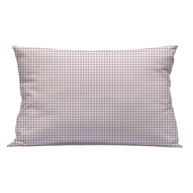 Funda cuadrante Vichy Malva