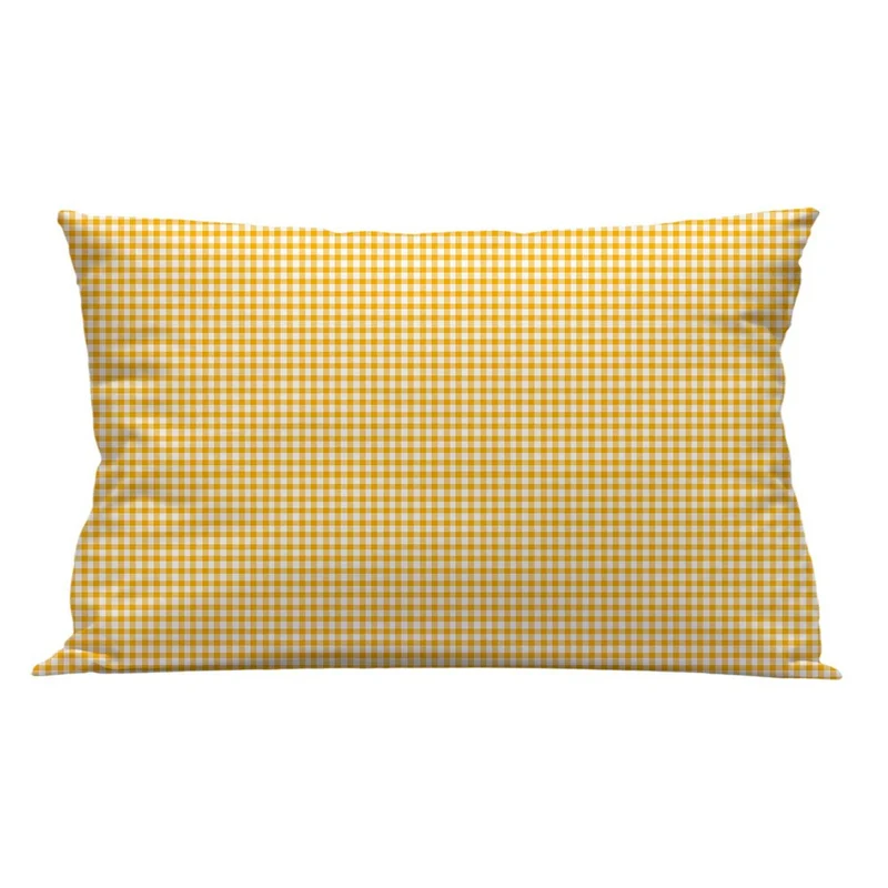 Funda cuadrante Vichy Amarillo