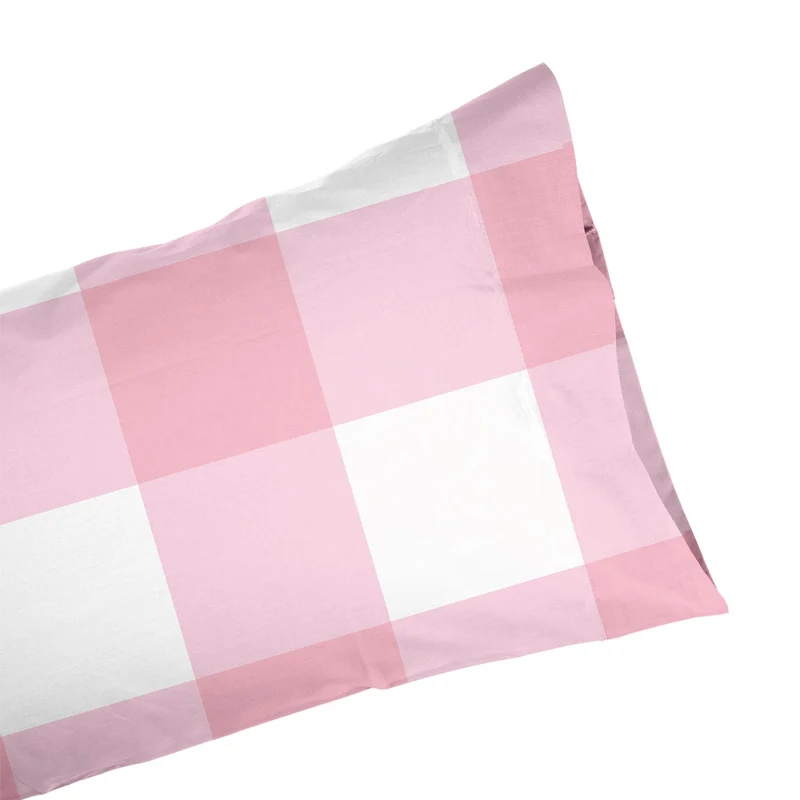 Funda de almohada Cuadro Scandi Rosa