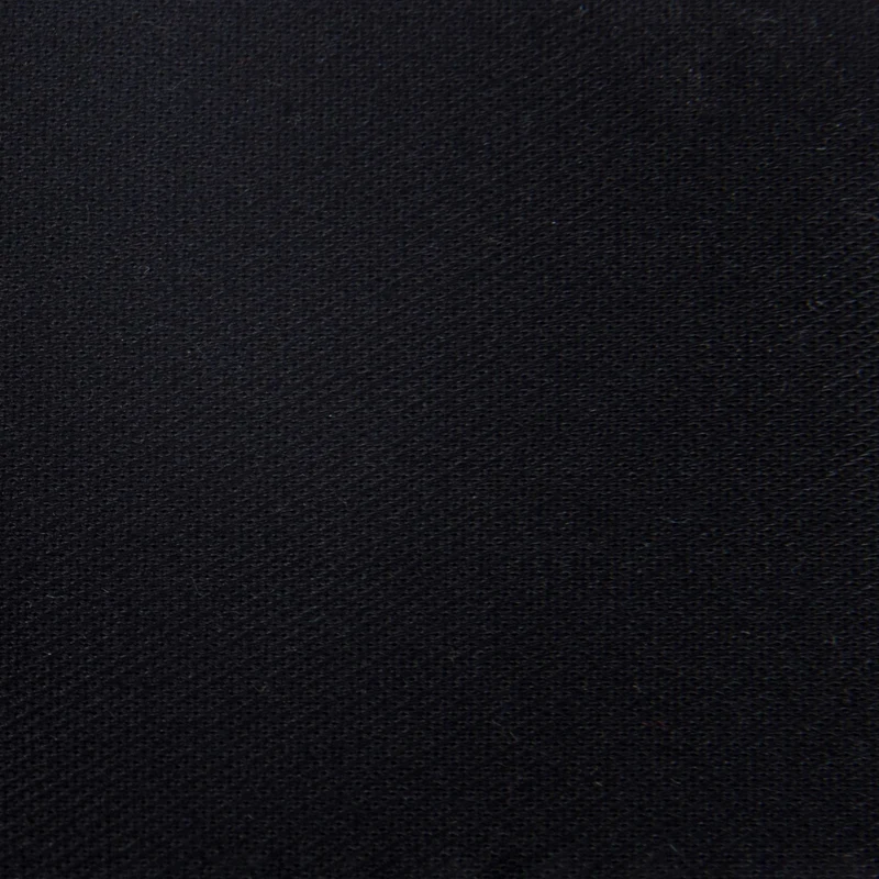 Tela de Sarga Elástica XLA Poliéster y Algodón 200g | Negro
