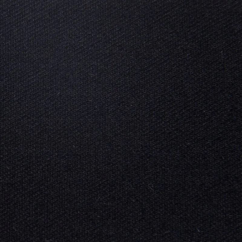 Tela Sarga Elástica de Poliéster y Algodón 200g | Negro