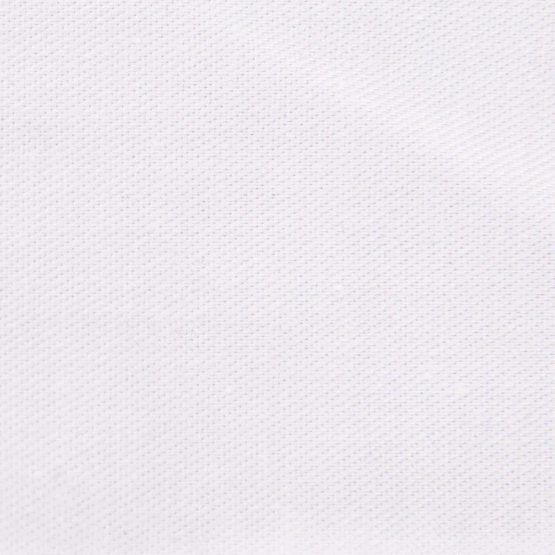 Tela de Sarga Elástica de Poliéster y Algodón 200g | Blanco