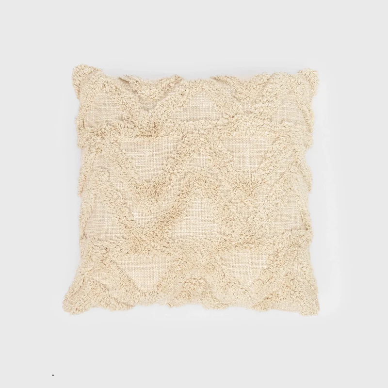 Cojín cuadrante algodón Tin 45x45 - funda + relleno
