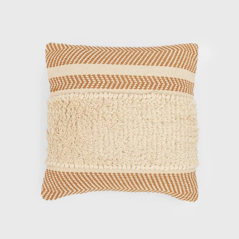 Cojín cuadrante algodón Danke 45x45 - funda + relleno