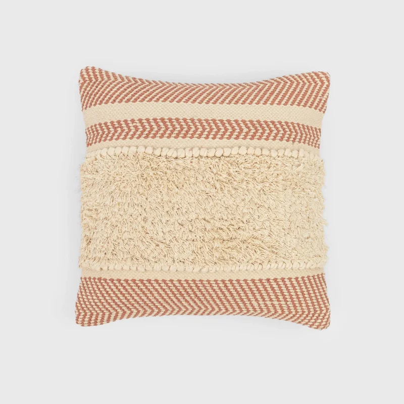 Cojín cuadrante algodón Danke 45x45 - funda + relleno