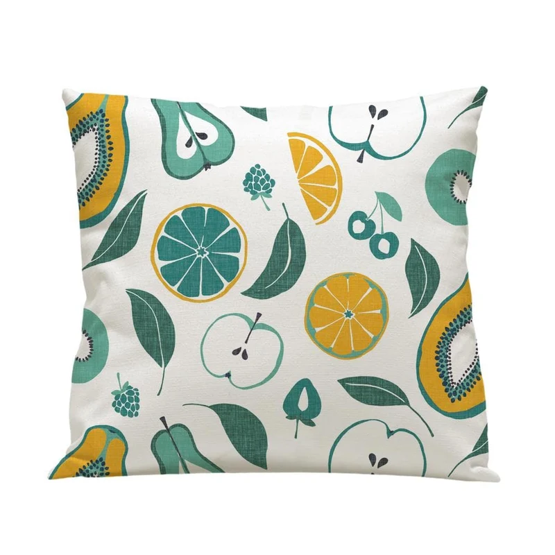 Funda cojín Frutas