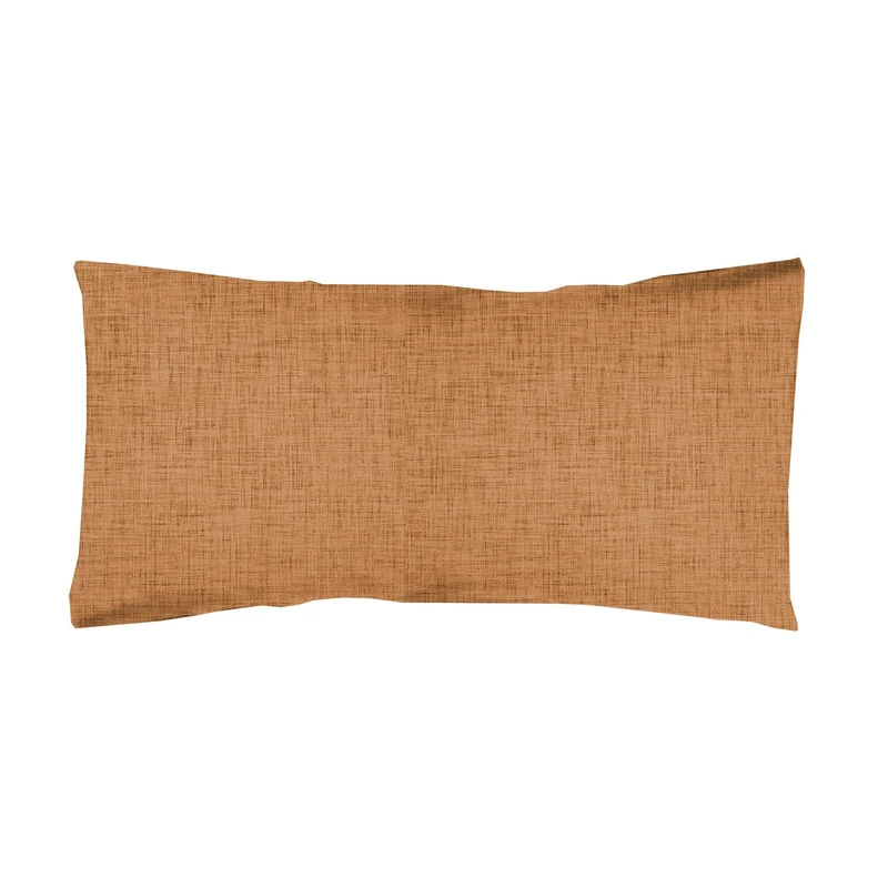 Funda almohada estampada Marrón Tostado