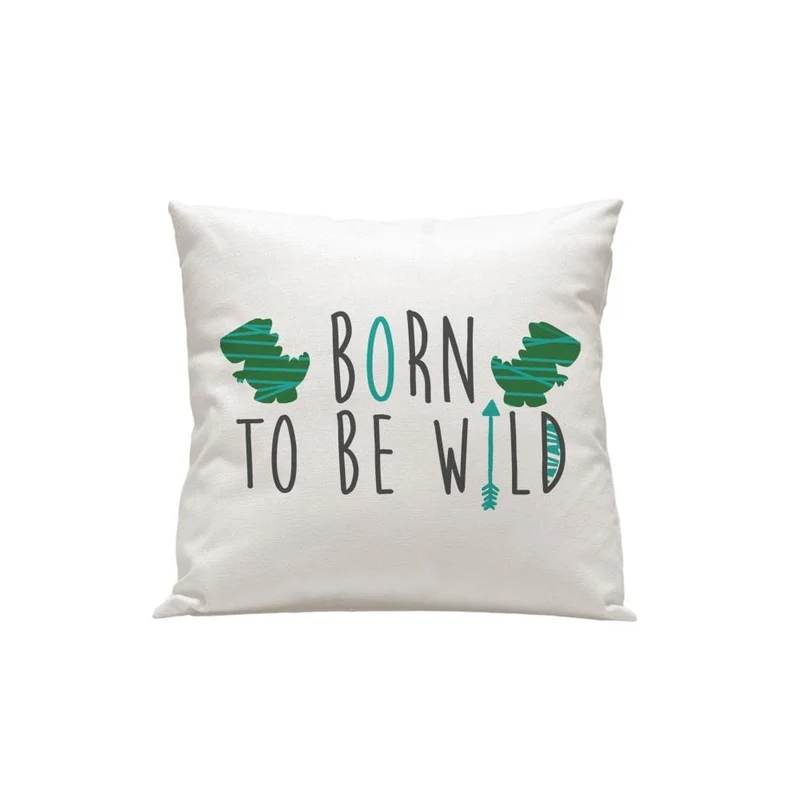 Cojín Infantil Born to Be Wild 30x30