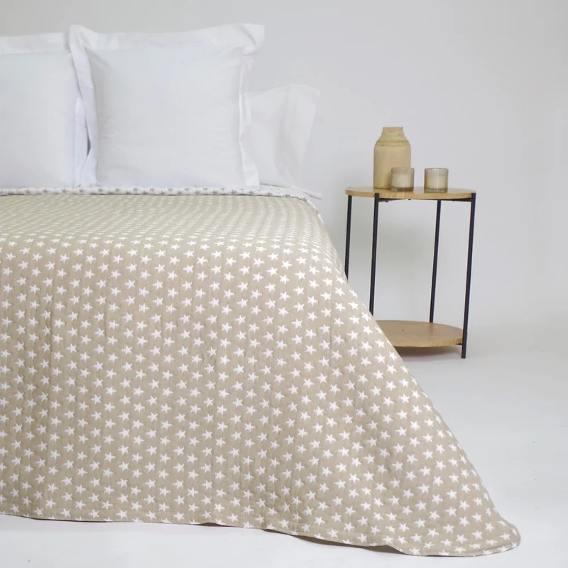 Colcha jacquard 1542 beige