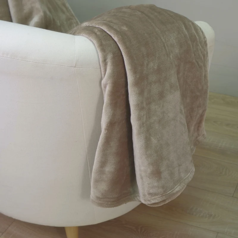 Plaid coralina alpes beige