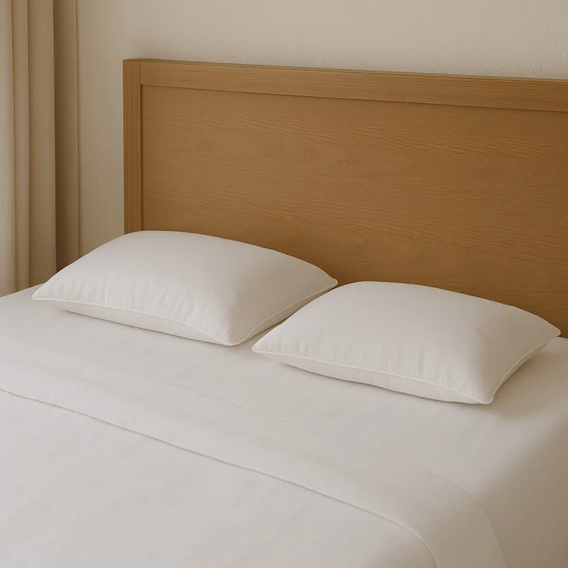 Almohada Tacto Pluma 1200 g/m² – Firmeza Media-Baja y sensación plumón natural