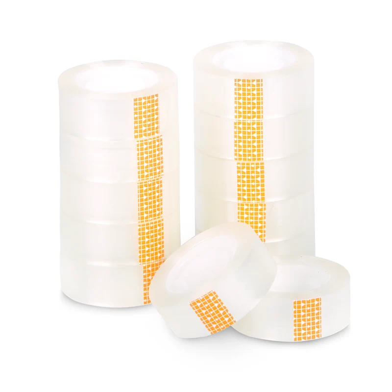 Celo o Cinta Adhesiva Transparente 18x35mm- Pack 12 rollos