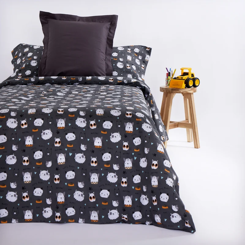 Funda nórdica cats