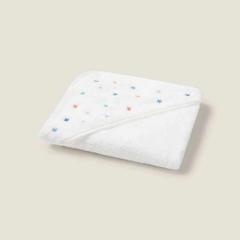 Toalla de baño con capucha estrellas Staru