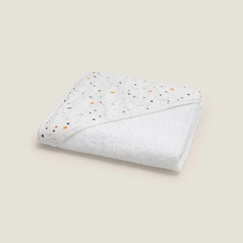 Toalla de baño con capucha estrellas Starti
