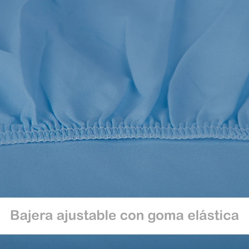 Juego de Funda Nórdica, 3 Piezas Cremallera Oculta - Círculos Gris Azulado