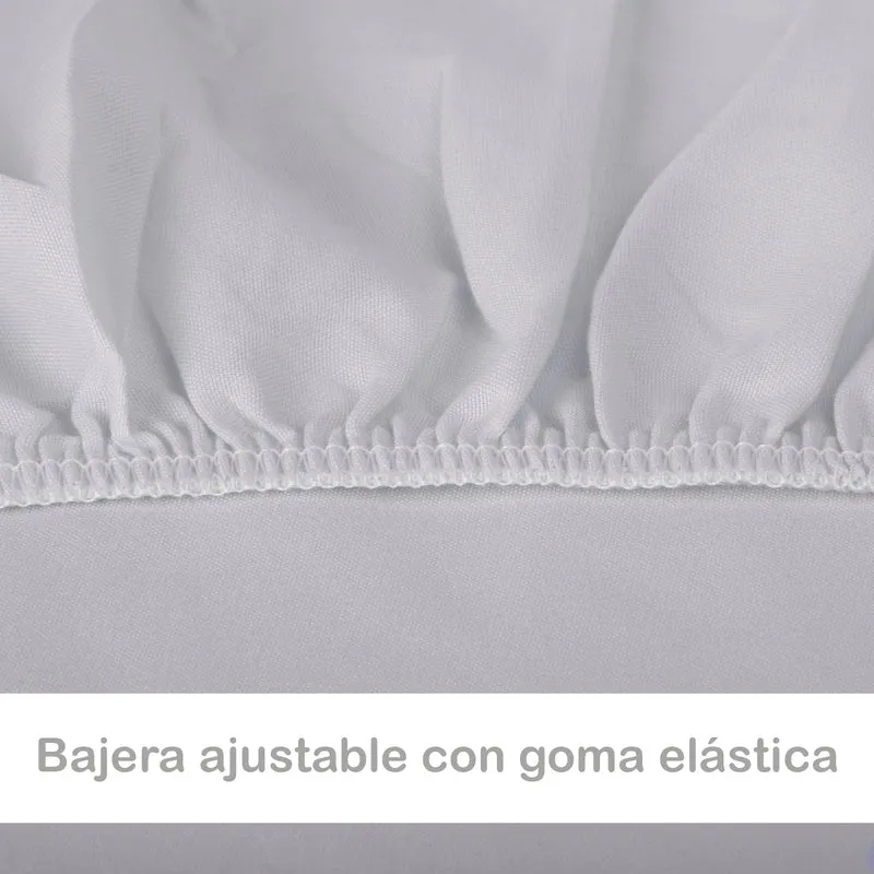 Juego de Funda Nórdica, 3 Piezas Cremallera Oculta - Círculos Lila