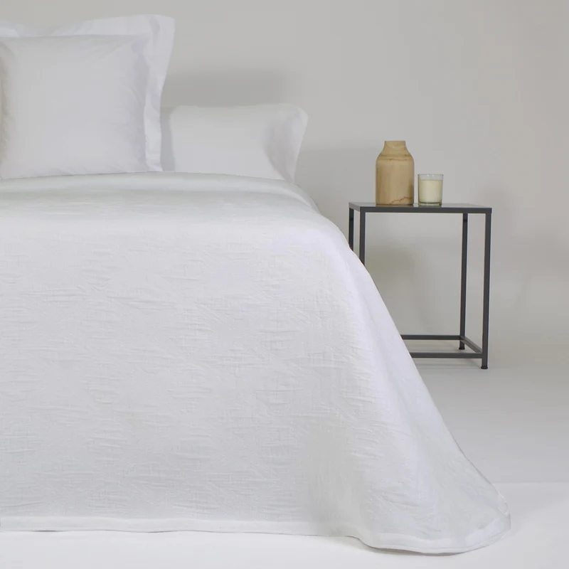 Colcha jacquard 1215 blanco