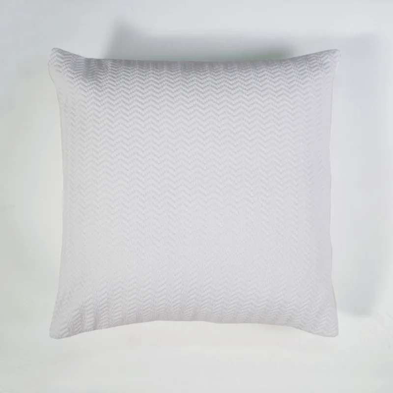 Funda de cojín jacquard 1979 blanco