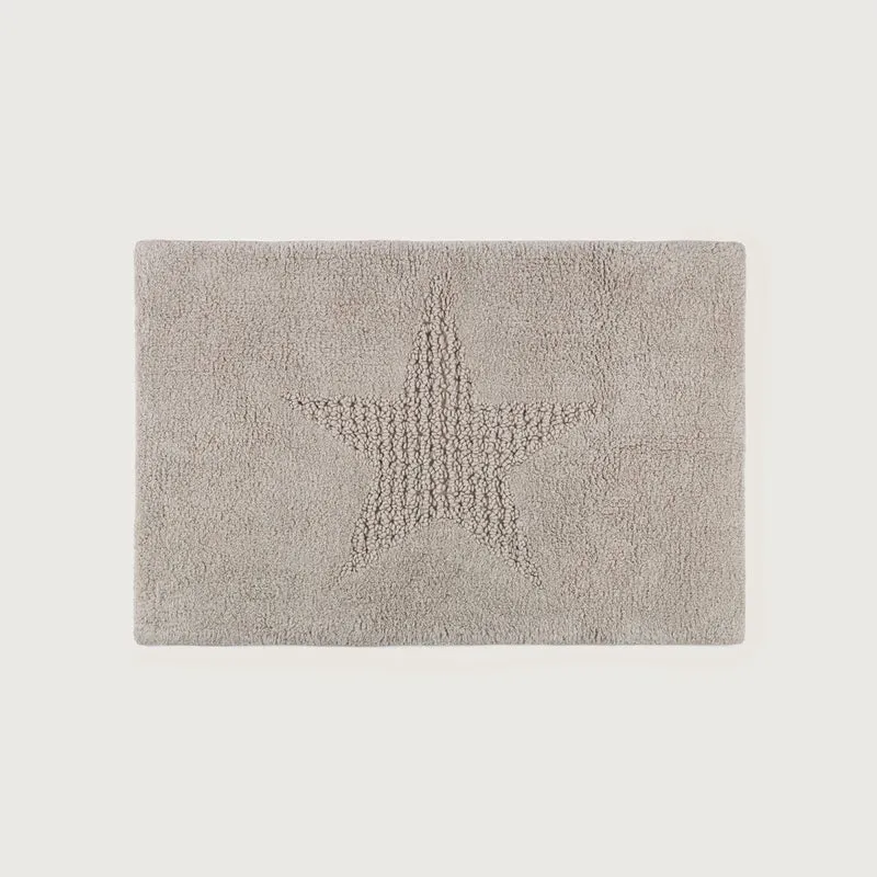 Alfombra baño rizo algodón estrella Starmat