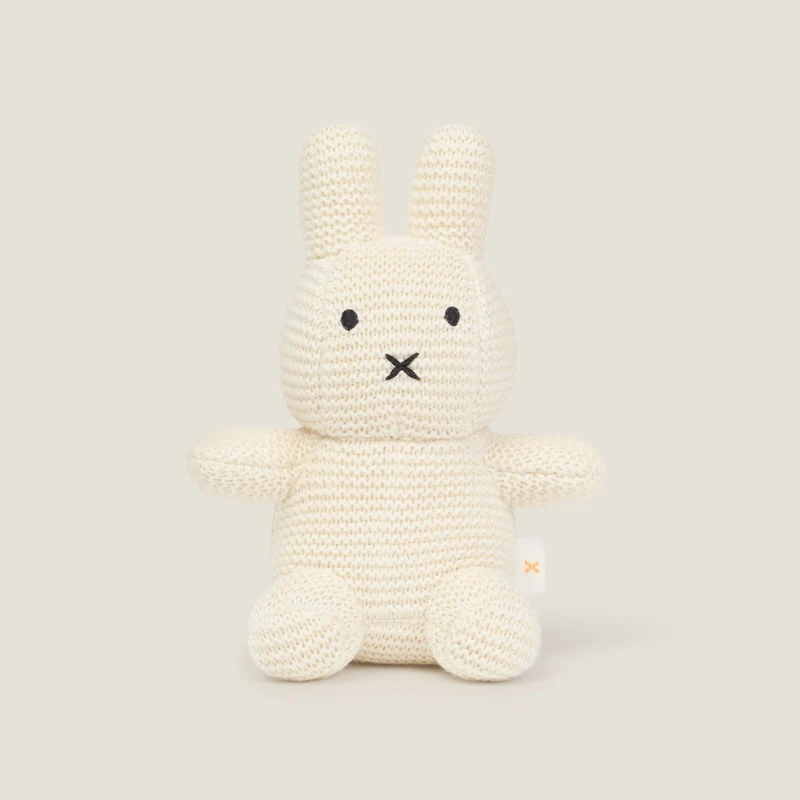 Muñeco de algodón orgánico tricot conejito Cuquis