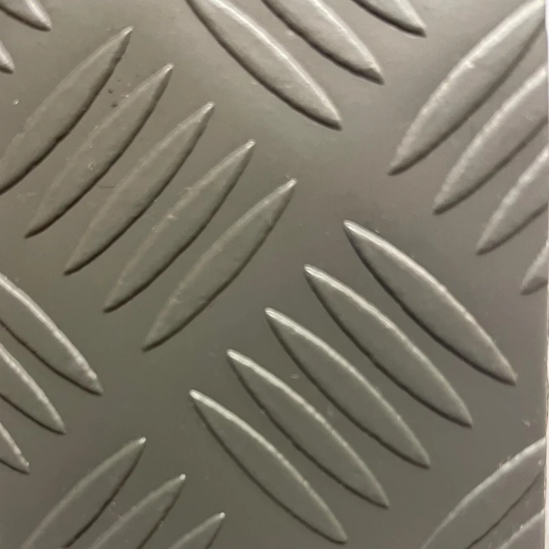 Alfombra de PVC | Antideslizante 1.6mm | Gris - Estrías