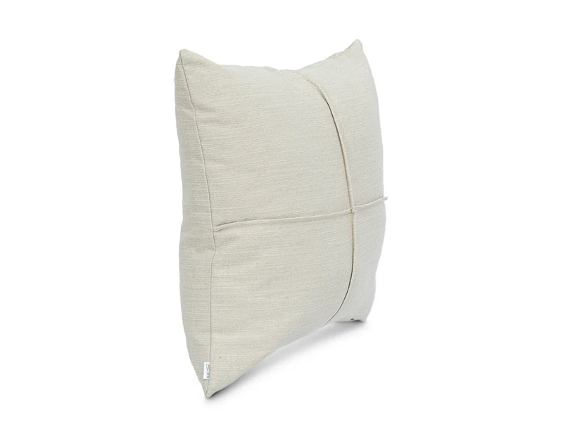 Cojin Aura Beige Plano Cuadrado Pequeño
