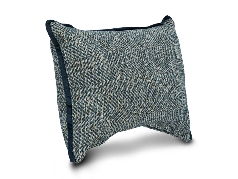 Cojin Poliester Indigo Azul Lumbar