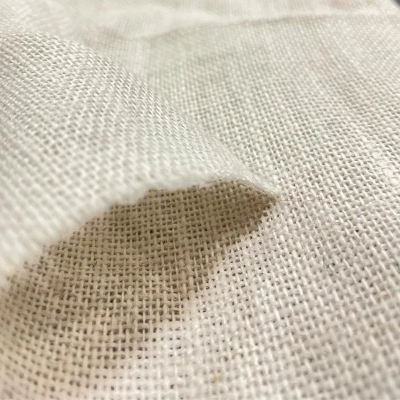 Tela Arpillera o yute blanco (1,5 m de ancho)