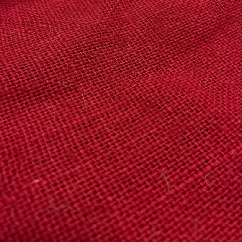 Tela Arpillera o yute rojo (1,5 m de ancho)