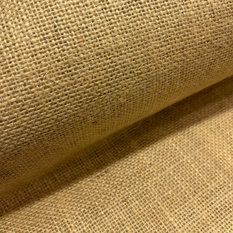 Tela Arpillera o yute natural (1,14 m de ancho)
