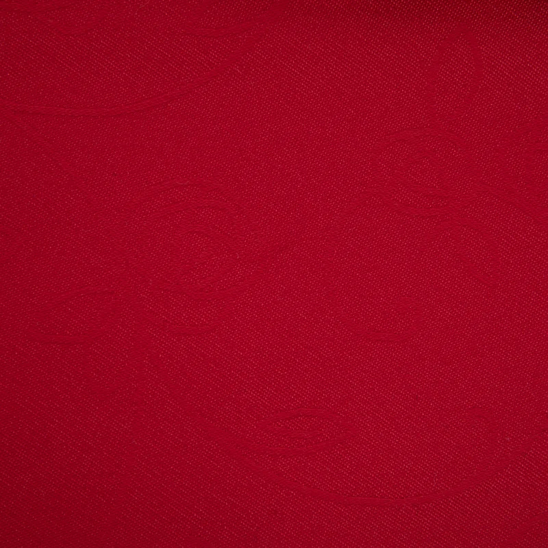 Tela para Manteles de Algodón y Poliéster - Rosas | Rojo