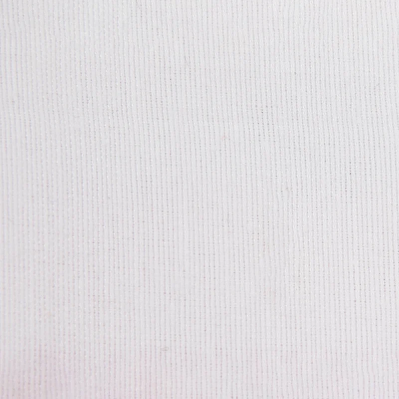 Tela para Manteles de Algodón y Poliéster - Liso | Blanco