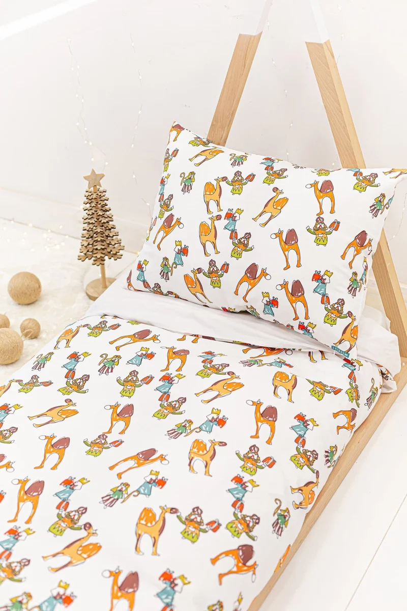 Funda nórdica Infantil Reyes Magos Color