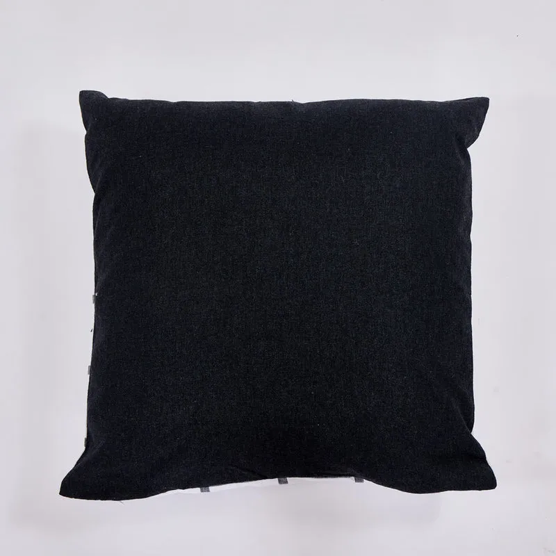 Funda de cojín cotton 45x45 carbón