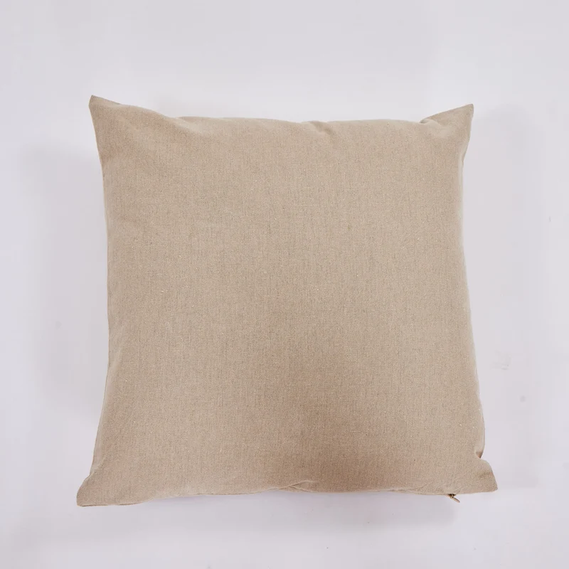 Funda de cojín cotton 45x45 beig