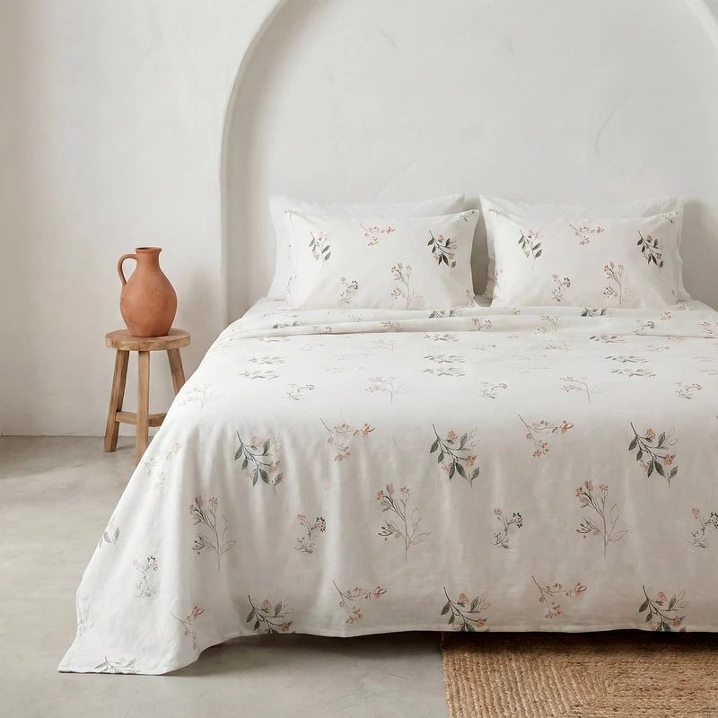 JUEGO DE SÁBANAS FLORAL