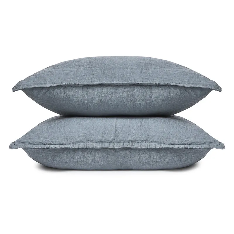 Gris lino Almohada