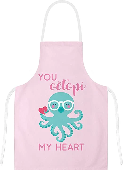 Delantal Niño, Delantal Ajustable para Niñas Niños, Delantales de Cocina para Cocinar Hornear Pintar