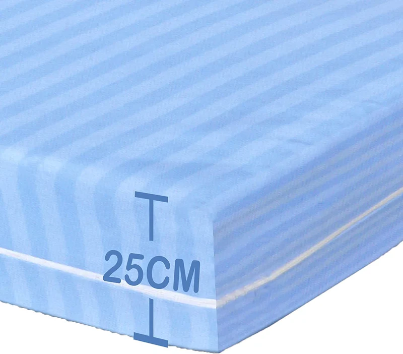 Funda de Colchón con Cremallera,Funda de Colchón con Cremallera Tejido de poliéster sin elástico