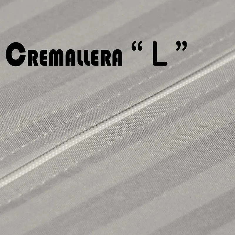 Funda de Colchón con Cremallera,Funda de Colchón con Cremallera Tejido de poliéster sin elástico