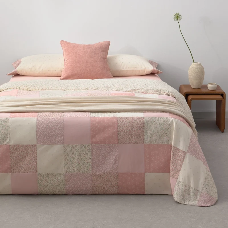 Funda nórdica patchwork algodón 180 hilos Hompat
