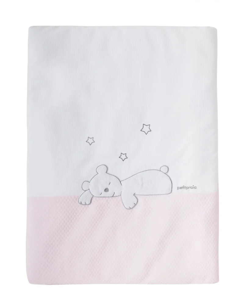 Colcha minicuna - DREAM ROSA