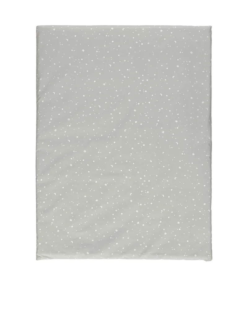 Colcha minicuna - COSMOS GRIS