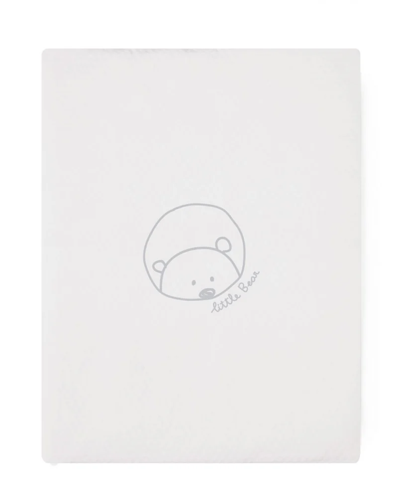 Colcha minicuna - BEAR GRIS