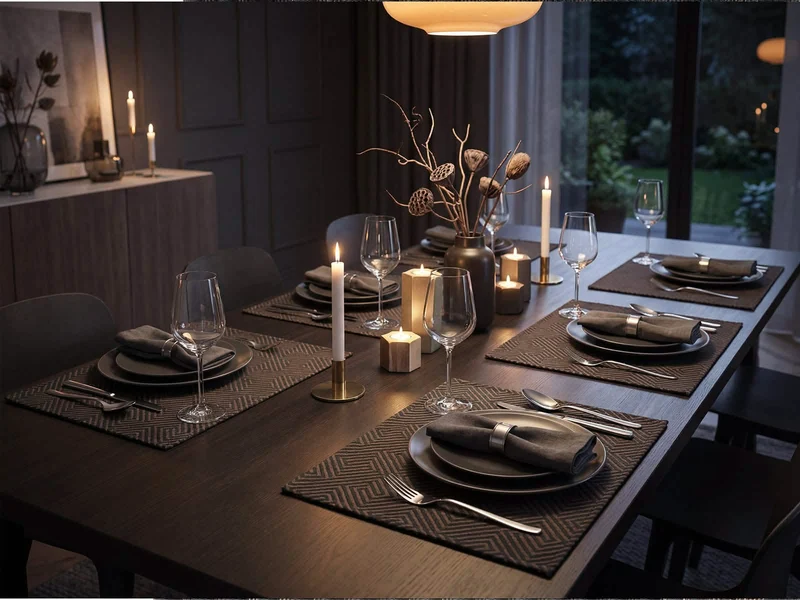 Set x4 Individuales Luxury