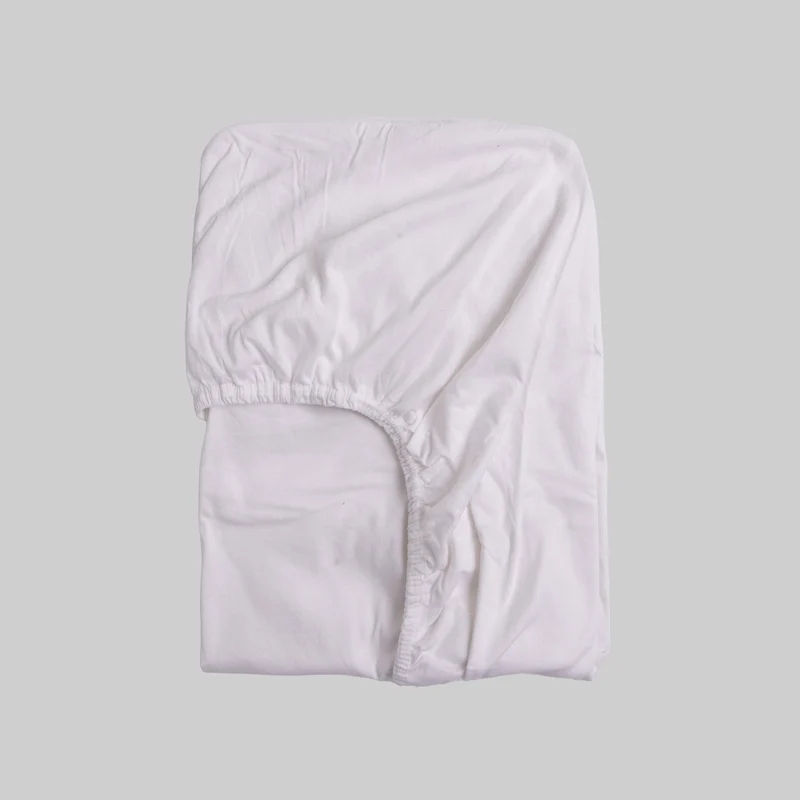 Sábana Bajera Don Algodon Jersey Blanco