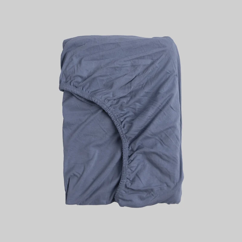Sábana Bajera Don Algodon Jersey Azulon