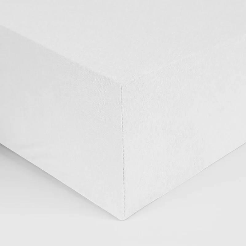 Sábana Bajera Don Algodon Percal Blanco