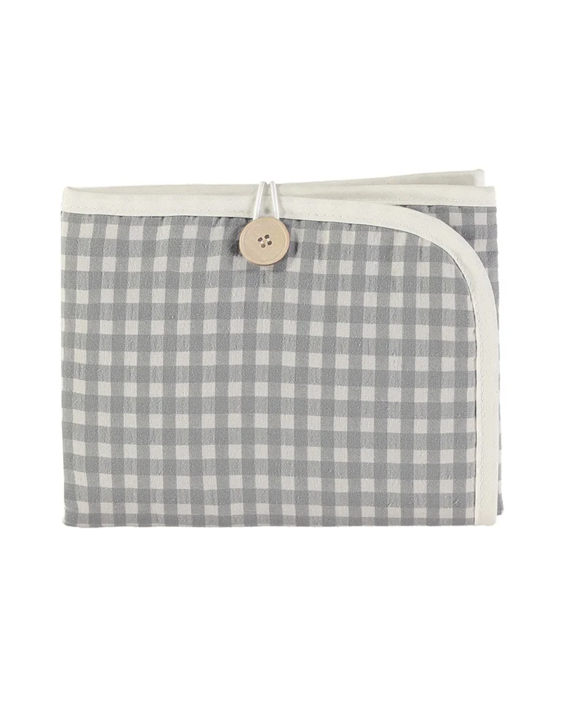 Cambiador viaje - CHECKS GRIS